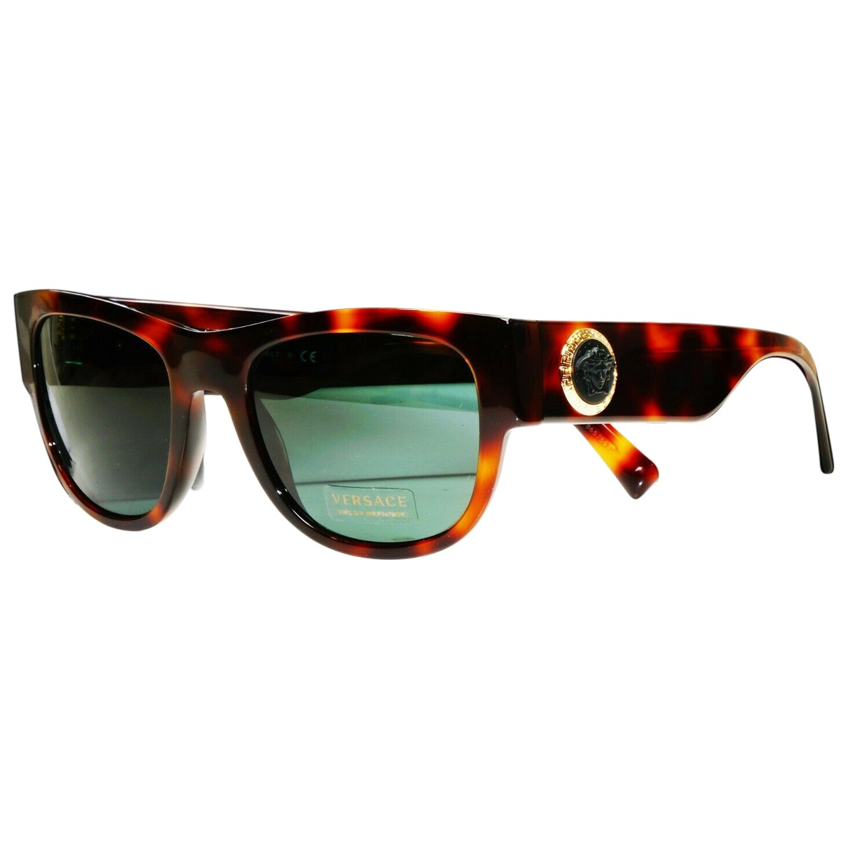 Sunglasses Versace Brown in Plastic 